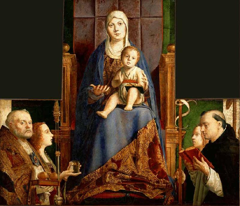 Antonello da Messina San Cassiano Altar Norge oil painting art